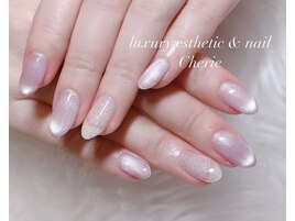 ビー玉ネイル/purple