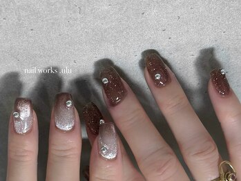 ドットウル(.ulu)/ニュアンスアシメ◆アート5本