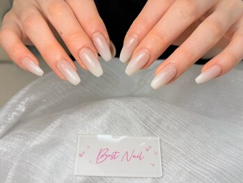 Best Nail 銀座店【ワンホンネイル・スカルプ・パラジェル・上品ジェルネイル】/カラーグラテーションネイル