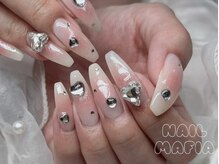 ネイルマフィア 新宿(NAIL MAFIA)/チークネイル/ハートネイル