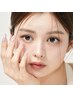 《人気No2》選べる韓国ロッド♪韓国式ノーグルーまつげパーマ(上)+美容液ケア