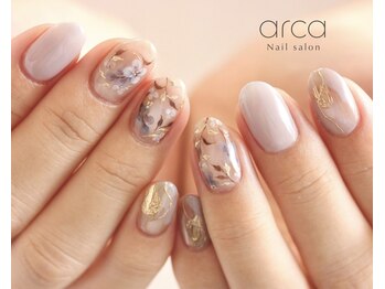 Nail salon Arca 【アルカ】【9/1 NEW OPEN（予定）】の写真/大人のための選べる定額デザイン。あなただけの上品デザインをご提案します。