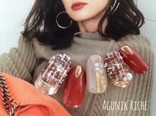 アグニークリッシェ(Agunik Riche)/【ツイードネイル】