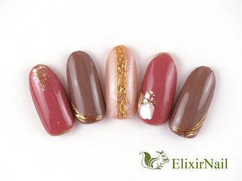 エリクサーネイル 五反田(Elixir Nail)/定額b カジュアル/クーポン使用