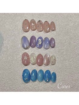 キュアーズ ネイル(CURES NAIL)/8月のキャンペーンネイル