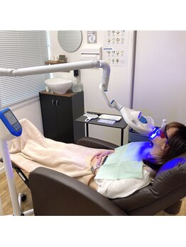 ホワイトニングプラス(Whitening+)/お客様ホワイトニング様子 1