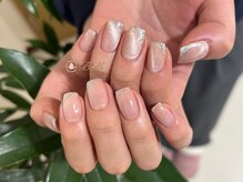 ベル(Belle)/マグネット×斜めフレンチ♪