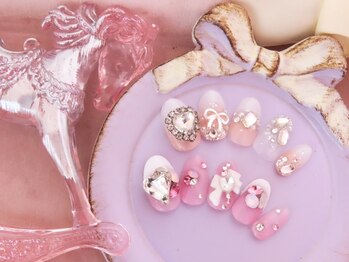 ミンズ 池袋店(minz)の写真/【初回オフ無料★定額¥7700～】デザイン300種類以上kawaiiがたくさん詰まったゆめかわネイルが叶います★