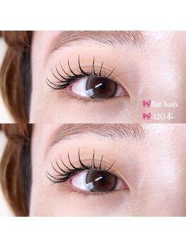 ユル 西梅田(yur)/フラットラッシュ120本☆