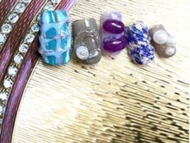 ぷくぷくアートネイル