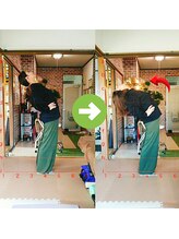 サプライズ整体院/30代ママさんの腰痛初回結果