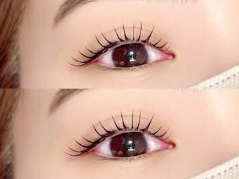 ディーエル ビューティー 表参道店(DL BEAUTY)の写真/アンドヘルシー・マスカラパーマ導入サロン★自然にパッチリ印象的な目元に♪目力UP・持続力◎[表参道]