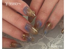 ネイル ブーマー(Nail BOOMER)/スカルプ/ニュアンス/ブラウン