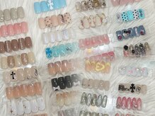 エマネイル プラスキハクヤ 肥後橋店(EmaNail+KIHAKUYA)の雰囲気（定額デザイン多数♪お気に入りが見つかる☆次回予約でオフ無料♪）