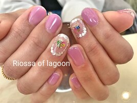 押し花×ミラー