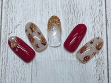 ネイルアンドアイラッシュサロンR/レオパードネイル