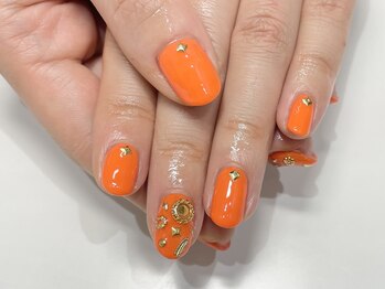 クォーターリゾートネイル(QUARTER RESORT nail)/ジュエルネイル☆