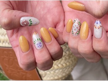 サロンレム(salon Rem.)/【パラジェルエスニックネイル】