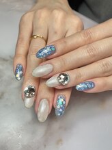 エスビューティー(es.beauty)/ビジュー×クリアブルー