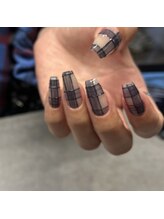 ブランシュ(Blanche)/チェックネイル