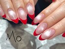 春ネイル　ニュアンスネイル