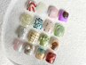【Foot】親指ポイントアート♪フットバス込