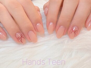 ハンズ ティーン(Hands Teen)の写真/☆可愛い指先で毎日を楽しく☆ 親切なカウンセリングと丁寧な施術♪デザインなどお気軽にご相談ください☆