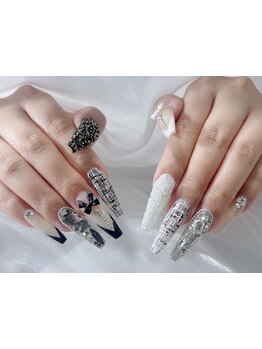 手描きアートが得意なサロン