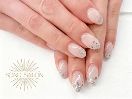 ラメグラ☆ベースカラーあり