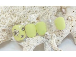 フット親指アート