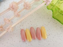 ネイルサロン&スクール ジーナ(GINA)/春色ワンカラーネイル