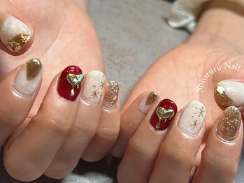 ソロルル ネイル(Sororuru Nail)/ハート&スノーネイル