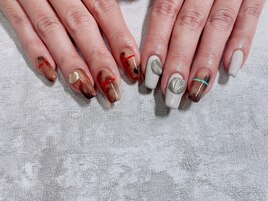 ニュアンスネイルつくば