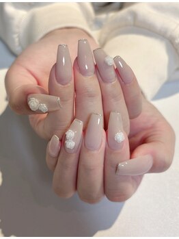 ネイルサロン エフ(ef)/大人グレージュ