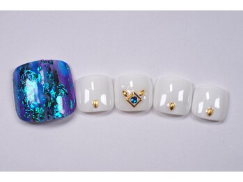 エリクサーネイル 池袋(Elixir Nail)/フット　やり放題/クーポン使用