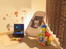 キッズスペース付き個室《バウンサー/おもちゃ/DVDプレーヤーご用意しております》