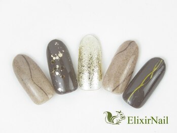 エリクサーネイル 五反田(Elixir Nail)/定額a シンプル/クーポン使用