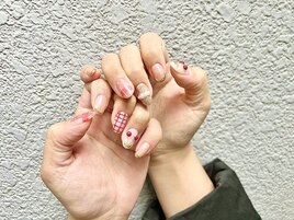 バレンタインネイル/チェリー