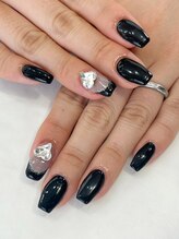 テラス(TERRACE)/シンプルビジューネイル