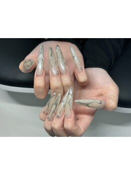 長さ出しのできるサロン