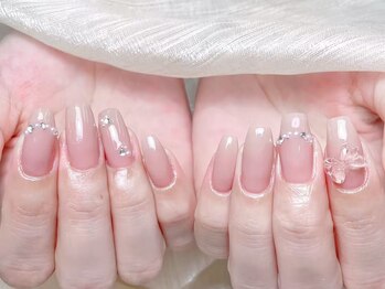 シーアンドビーネイル(C&B Nail)/持ち込みデザイン4本