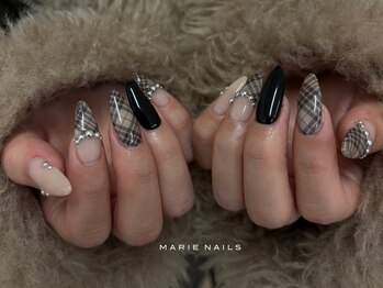 ☆チェックネイル 8800円 &nbsp;1205b