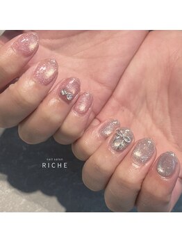 リッシュ(RICHE)/ブルー×ピンクマグネット
