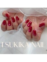 ツキカドットネイル(TSUKIKA.NAIL)/Ruby Magnet