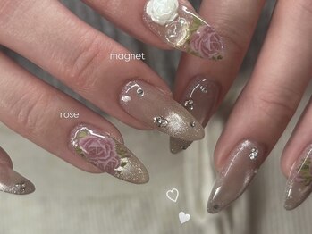 【パラジェル・フィルイン取扱店】EmaNail枚方樟葉店【4月上旬 NEW OPEN(予定)】/フラワー♪