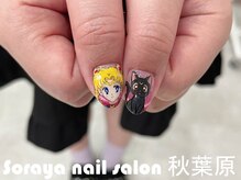 ソラヤ(Soraya)/秋葉原/推し活ネイル/3Dアート