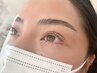 理想のお目元へ☆眉毛WAX ＋まつげパーマ☆メイク付き￥10500