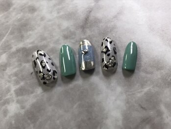 ネイルサロン ネイルクク 桑名駅前店(Nail KUKU)/8月キャンペーンデザイン