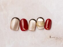 アイネイルズ 横浜EAST店(I-nails)/マグネットフレンチネイル