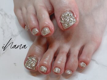 イハナ(ihana)/designフット＊ビジュー